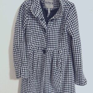 Black and White Bitten by Sarah Jessica Parker Size XS Women's coat / jacket